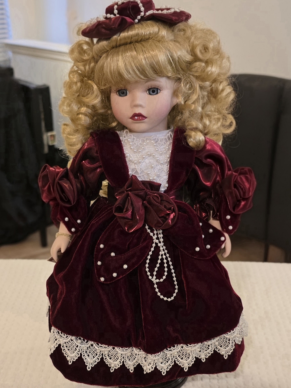 Victorian Collection Genuine Porcelain Doll by Melissa Jane – Limited Edition